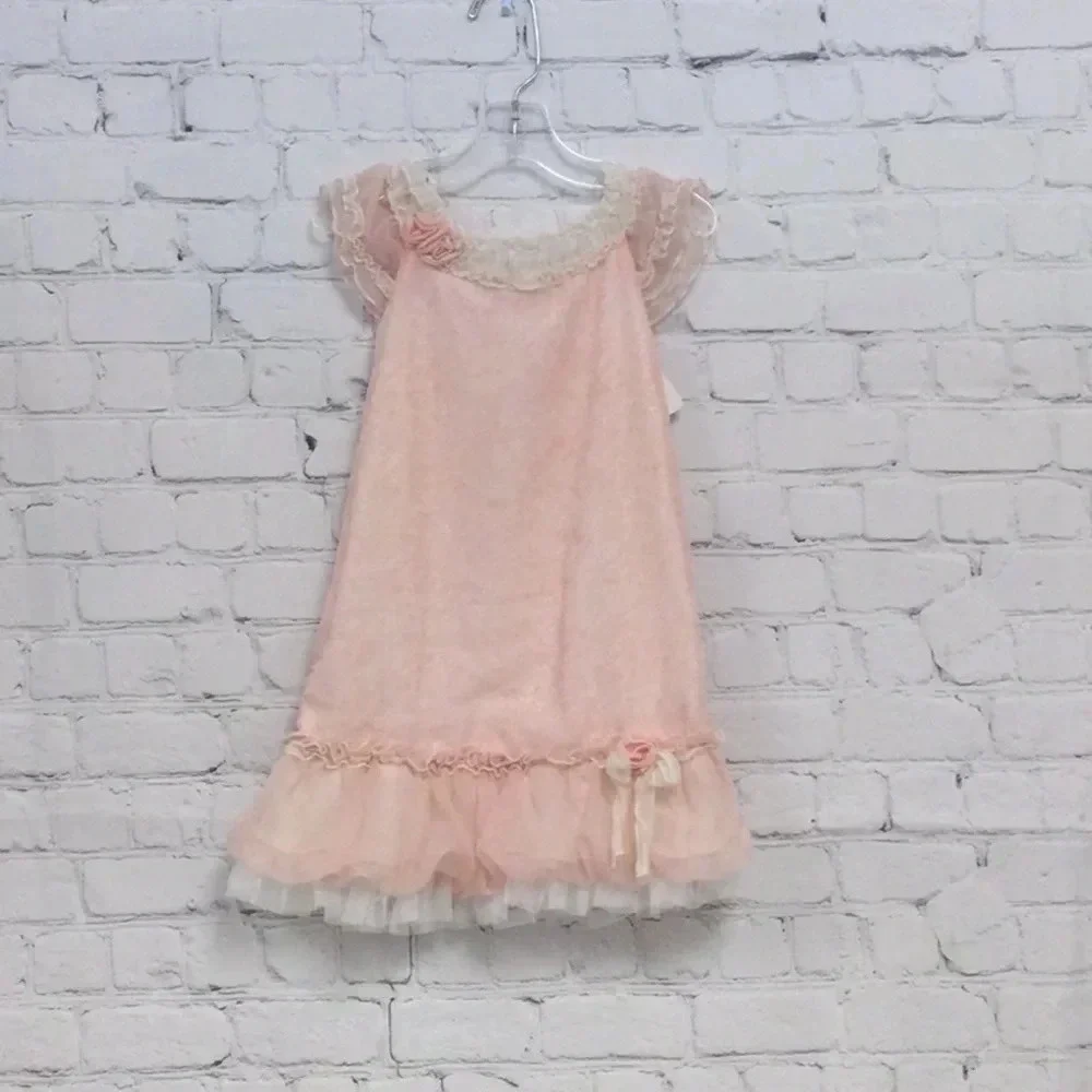 Biscotti Collection 3T Pink Ruffle Dress